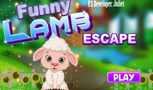 Funny Lamb Escape G4K game