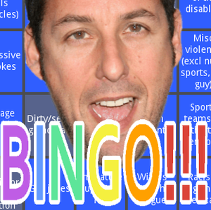 play Adam Sandler Bingo