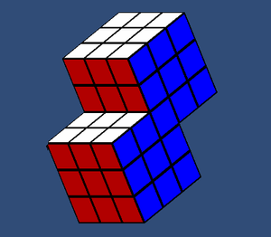 play Rubik Twist Double Cube 3X3X3 - 1