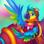 Pilot Parrot Escape Game