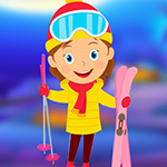 play Little Winter Girl Escape