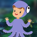 play Octopus Funny Girl Escape