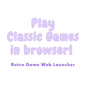 play Retro Game Web Launcher