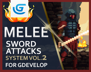 play Melee Sword Attacks System For Gdevelop