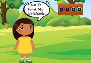 play Find Tina’S Notebook