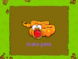 play Snake Game White Land
