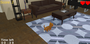 play Naughty Cat Mini Game- By Kiran & Linn
