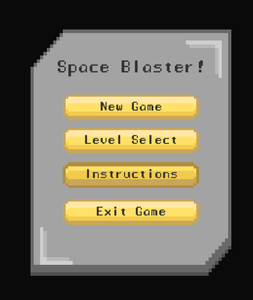 play Space Blaster 2D Shooter Tutorial