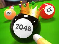 play 2048 Billiards 3D