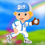 play Baseball Player Boy Escape