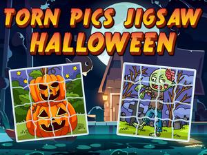 play Torn Pics Jigsaw Halloween