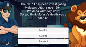 play The Murder Mystery Of Mufasa