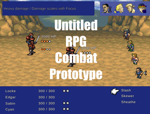 play Untitled Rpg Combat Prototype