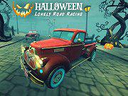 play Halloween Lonely Road Racing