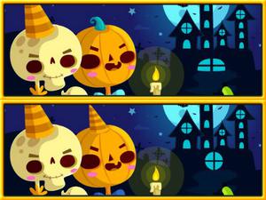 play Find Differences Halloween