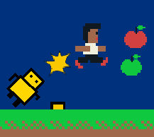play Robots, Mines, Apples