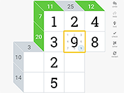 play Kakuro Game: Cross Sums