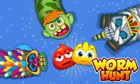 play Worm Hunt - Snake Game.Io Zone