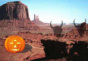play Halloween Pumpkin Desert Escape