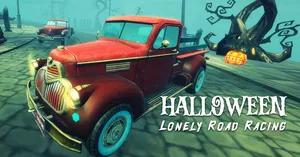 play Halloween Lonely Road Racing