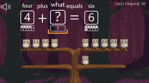 play Owl Helper: Use Math To Balance The Trees And Save The Owls