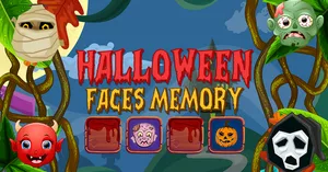 Halloween Faces Memory