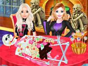 play Girls Halloween Food Cooking