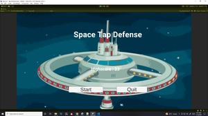 play Space Tap Defense