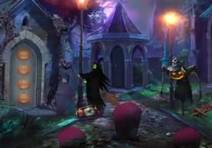 play Warrior Halloween Man Escape