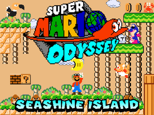 Super Mario Odyssey: Seashine Island