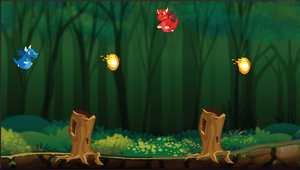 play Dragons 2D Game