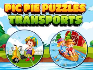 play Pic Pie Puzzles Transports