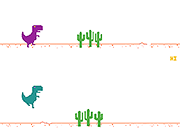 play 2 Player Dino Run