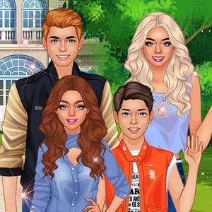 play Superstar Family Dress Up