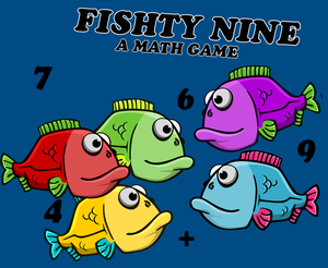 play Fishty Nine - A Math Game