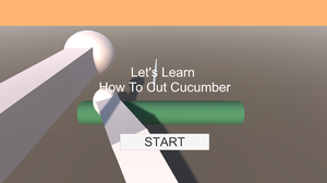 play Let'S Learn How To Cut Cucumber