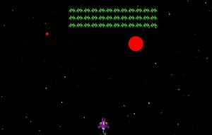 play Definitely Not Space Invaders
