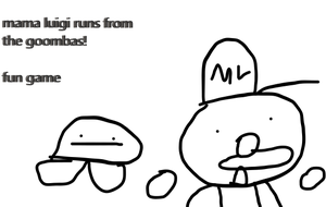 play Mama Luigi Evades The Goombas