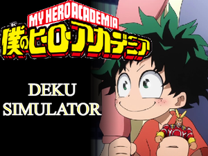 play Mha Deku Simulator