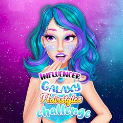 play Influencer #Galaxy Hairstyle Challenge