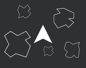 play Asteroids
