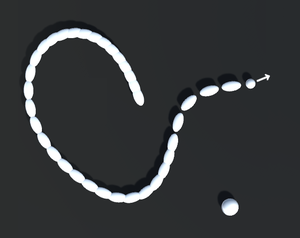play 1 Button Snake