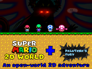 play Super Mario 2D World + Palutena'S Fury