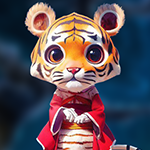Magician Tiger Escape game