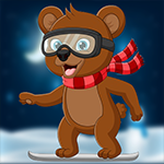 Pg Cute Winter Bear Escape