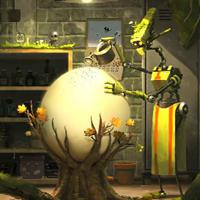 play Big-Destroyed Robotic Land Escape Html5