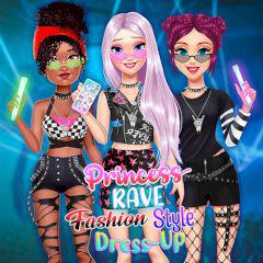 Princesses Rave Fashion Style Dress-Up