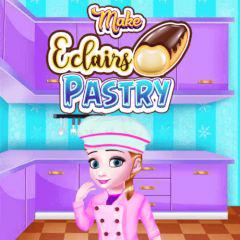 play Make Eclairs Pastry