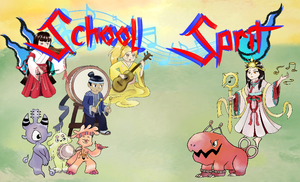 School Spirits game