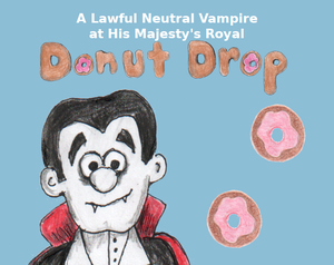 play A Lawful Neutral Vampire At His Majesty'S Royal Donut Drop
